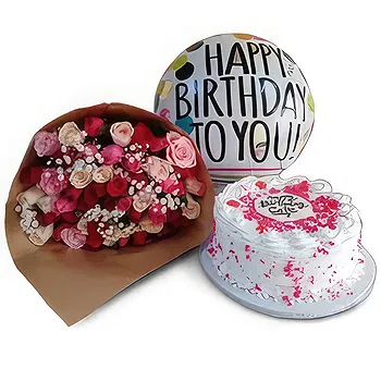Mankhan flowers  -  Colorful Vibes Flower Delivery