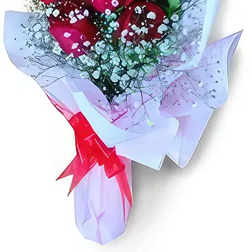 Nepal flowers  -  Love Roses Flower Bouquet/Arrangement
