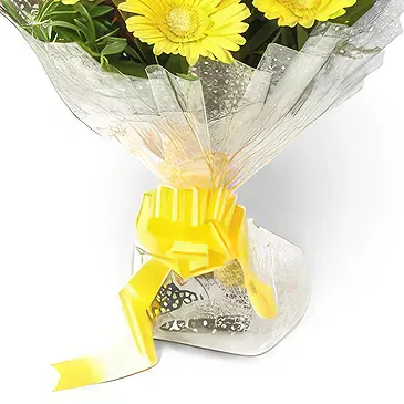Nepal flowers  -  Bright Yellow Flower Bouquet/Arrangement
