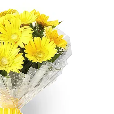 Nepal flowers  -  Bright Yellow Flower Bouquet/Arrangement