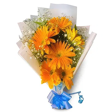 Nepal flowers  -  Golden Grace Flower Bouquet/Arrangement
