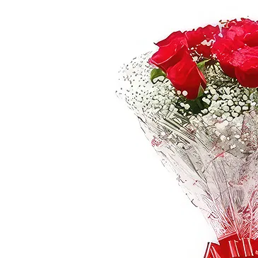 Nepal flowers  -   Lovely Roses Flower Bouquet/Arrangement