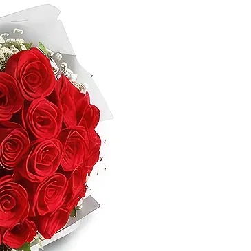Nepal flowers  -  Valentine Roses Flower Bouquet/Arrangement