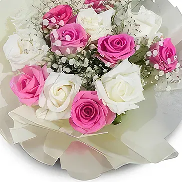 Nepal flowers  -  Intense Love Flower Bouquet/Arrangement
