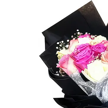 Nepal flowers  -  Rose Passion Flower Bouquet/Arrangement