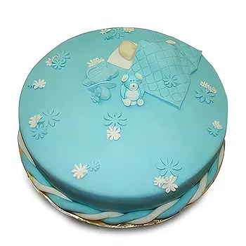 Sochaczew-Wies flowers  -  Baptism Design Cake  Flower Delivery