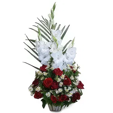 Nepal flowers  -  Love Basket Flower Bouquet/Arrangement