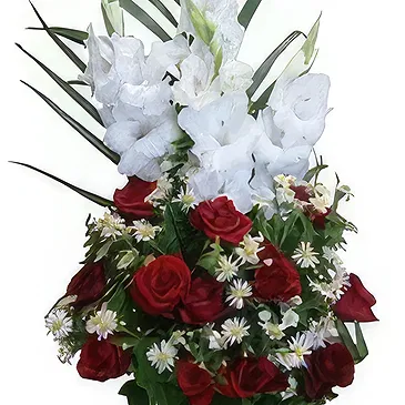 Nepal flowers  -  Love Basket Flower Bouquet/Arrangement