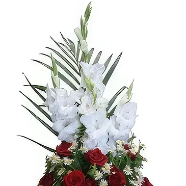Nepal flowers  -  Love Basket Flower Bouquet/Arrangement