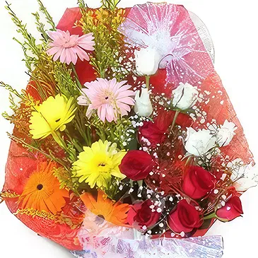 Nepal flowers  -   Bright Basket Flower Bouquet/Arrangement