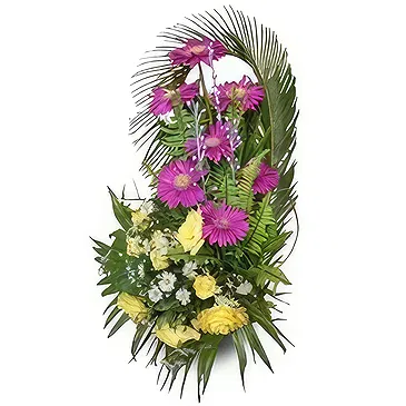 Nepal flowers  -  Petals Smirk Flower Bouquet/Arrangement
