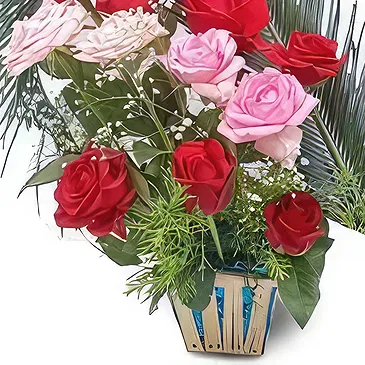 Nepal flowers  -  Passionate Petals Flower Bouquet/Arrangement