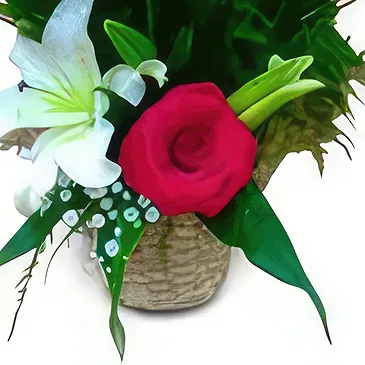 Nepal flowers  -  Artfully Organized Flower Bouquet/Arrangement