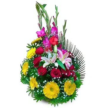 Nepal flowers  -  Brilliant Flowers Flower Bouquet/Arrangement
