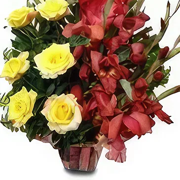 Nepal flowers  -  Over The Moon Flower Bouquet/Arrangement