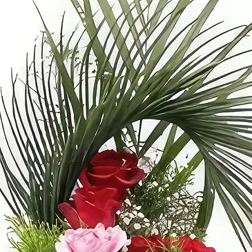 Nepal flowers  -  Enfolded Love Flower Bouquet/Arrangement