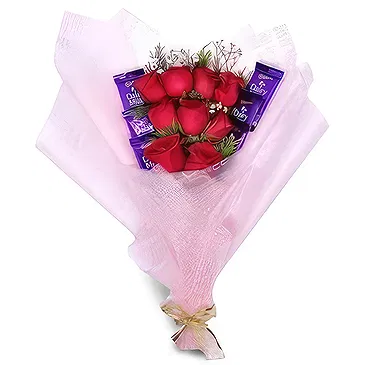Nepal flowers  -  Sweet and Graceful Flower Bouquet/Arrangement