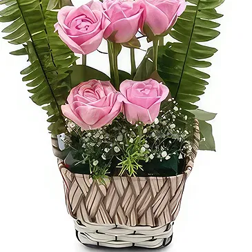 Nepal flowers  -  Innocent Love Flower Bouquet/Arrangement