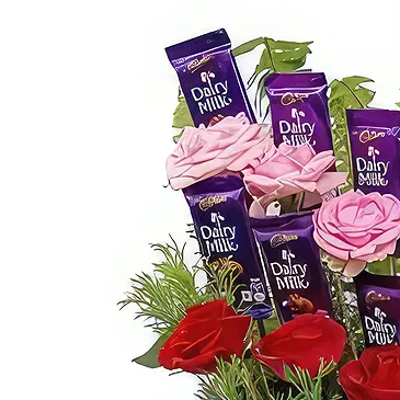 Nepal flowers  -  Love Delight Flower Bouquet/Arrangement