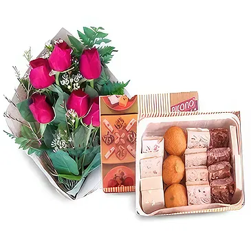 Nepal flowers  -  Assorted Duo Flower Bouquet/Arrangement
