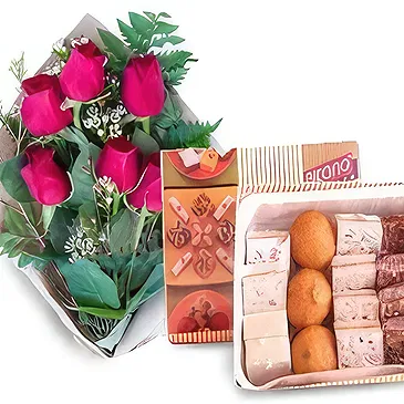 Nepal flowers  -  Assorted Duo Flower Bouquet/Arrangement