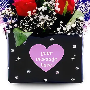 Nepal flowers  -  Blissful Giftset Flower Bouquet/Arrangement