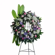 Willemstad online cvetličarno - Eleganten venec Šopek