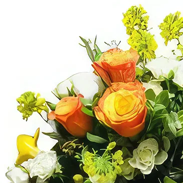 Adma flowers  -  Scripted Love Flower Bouquet/Arrangement