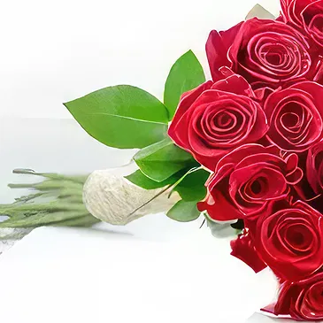 An-Najadah blomster- Rød rose historie Blomsterarrangementer bukett