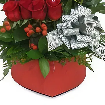 St. Maarten flowers  -  Rose Garden Affair Flower Bouquet/Arrangement