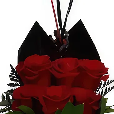 St. Maarten flowers  -  Burning Devotion Flower Bouquet/Arrangement