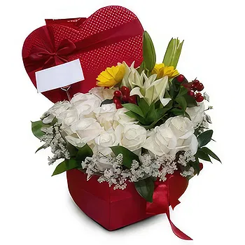 St. Maarten flowers  -  Burning Beauty Flower Delivery