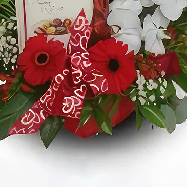 St. Maarten flowers  -  Teddy’s Secret Garden Flower Bouquet/Arrangement