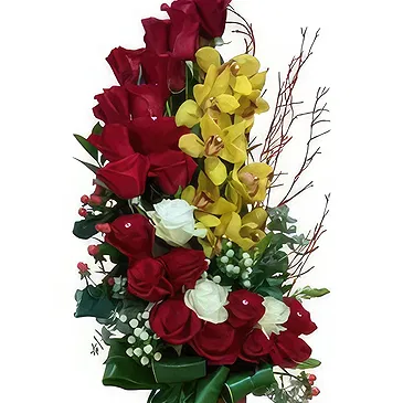 St. Maarten flowers  -  Love’s Ember Flower Bouquet/Arrangement