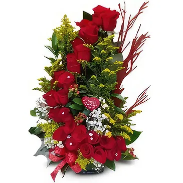 St. Maarten flowers  -  Ravishing Roses Flower Bouquet/Arrangement
