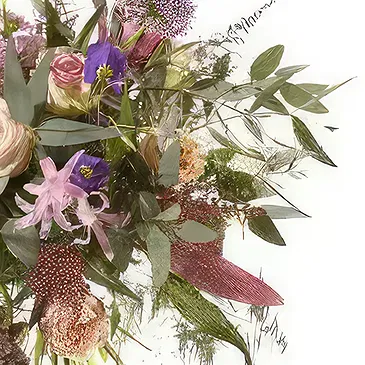 Aalborg blomster- Du er verdt gull Blomsterarrangementer bukett
