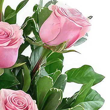 Sa Indioteria blomster- Roser i harmoni Blomsterarrangementer bukett