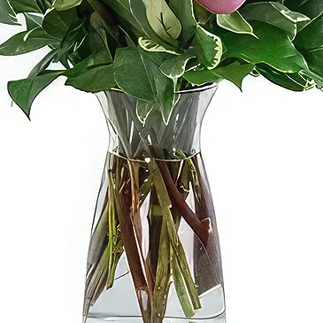 Sa Indioteria blomster- Roser i harmoni Blomsterarrangementer bukett