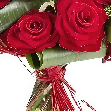 Sa Indioteria blomster- Regal Rose Radiance Blomsterarrangementer bukett