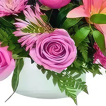 Sa Indioteria blomster- Fortryllende hundreårsjubileum Blomsterarrangementer bukett