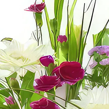 Sa Indioteria blomster- Blossom Haven Blomsterarrangementer bukett