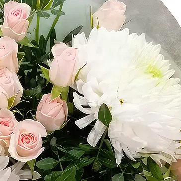 Sa Indioteria blomster- Rosa Overlook Blomsterarrangementer bukett