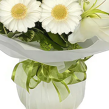 Sa Indioteria blomster- Rosenrød glede Blomsterarrangementer bukett