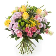 Sa Indioteria Online blomsterbutikk - Gul samling Bukett