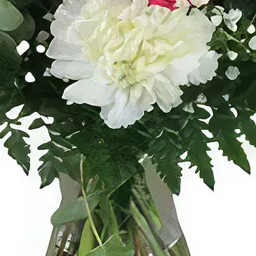 Sa Indioteria blomster- Levende Rouge Fantasy Blomsterarrangementer bukett