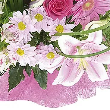 Sa Indioteria blomster- Rosa Fantasy Blomsterarrangementer bukett