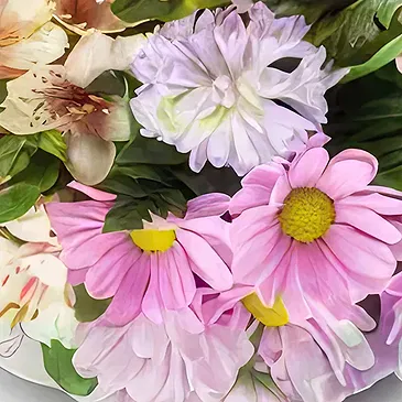 Sa Indioteria blomster- Glitrende rosesymfoni Blomsterarrangementer bukett