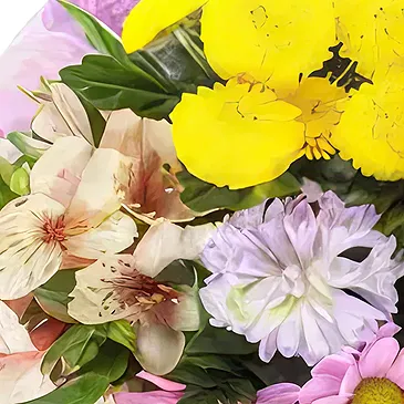 Sa Indioteria blomster- Glitrende rosesymfoni Blomsterarrangementer bukett