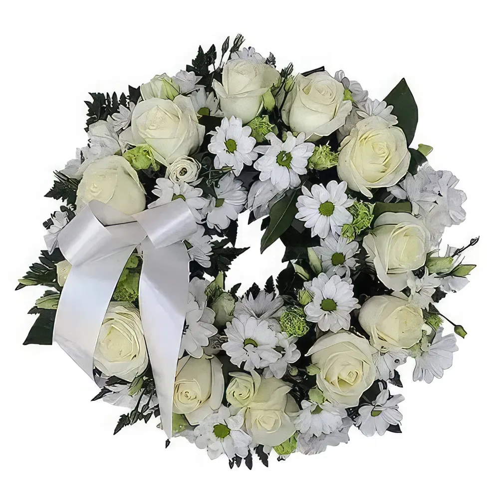 Mallorca bloemen bloemist- Kleine rouwkrans