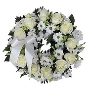 Sa Indioteria Online blomsterbutikk - Liten begravelseskrans Bukett